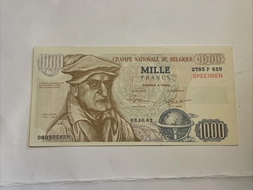 Banconota fac simile 1000 - banconota, fac-simile-