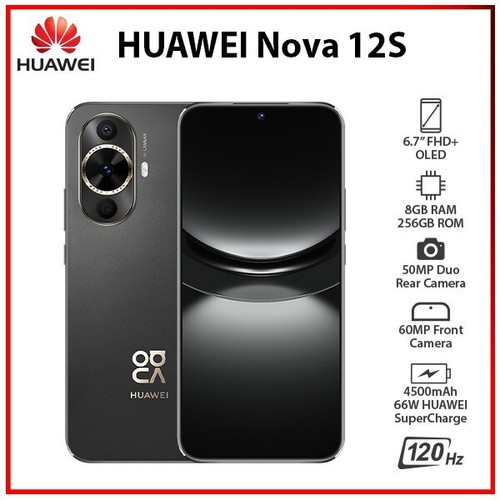 Huawei nova 12s - 8, +