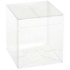 20 scatole bomboniere trasparenti pvc 10x10x14 cm  FCA-PVC50-20