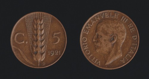 Centesimi 1921 spiga - 1921,