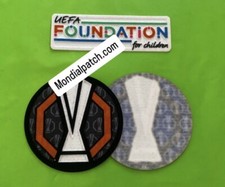 TOPPA PATCH UFFICIALE EUROPA LEAGUE 2024 NEW + UEFA FOUNDATION OFFICIAL CALCIO
