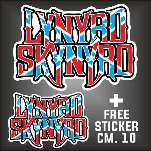 Adesivo lynyrd skynyrd decal - adesivo,