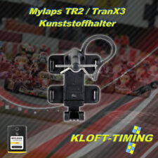 Mylaps TR2 / TranX3 supporto in plastica con clip in metallo NUOVO