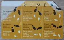 schede telefoniche n.1399 Lezioni di RUMBA - Errore di stampa colore