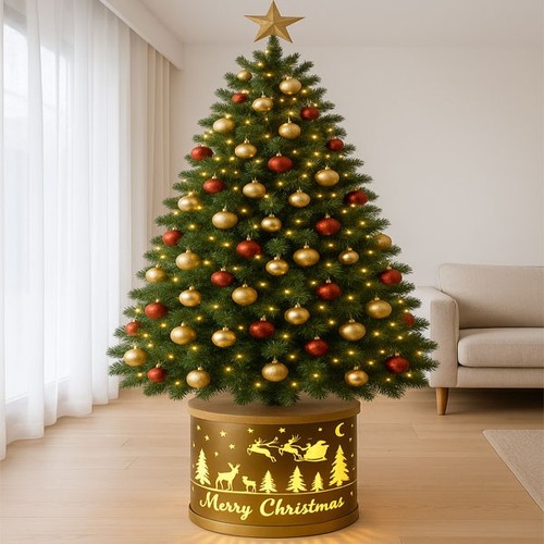 Base albero natale con - albero, di