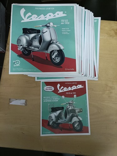 Hachette fascicoli vespa - fascicoli,