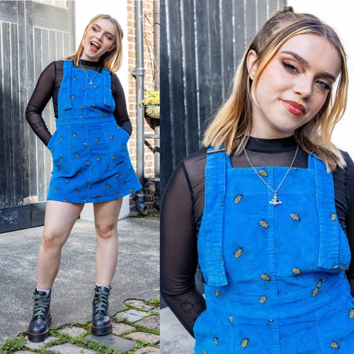 Run and fly salopette pinafore - fly,