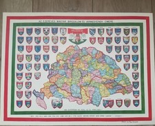 Mappa originale d'epoca 1961