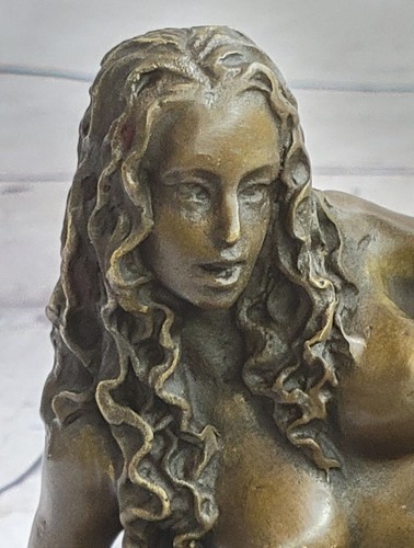 Statua marmo donna nuda - marmo, di