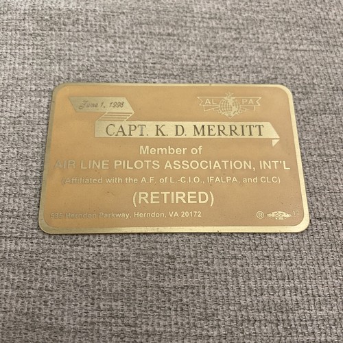 Membership card alpa retired - alpa,