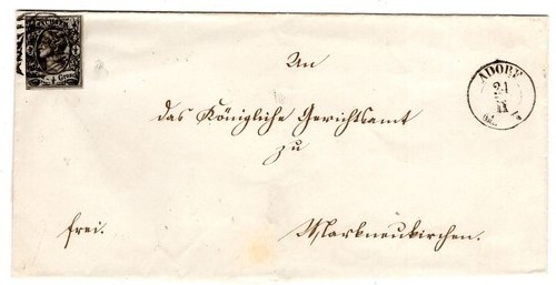 Sachsen lettera da adorf - sachsen, 8