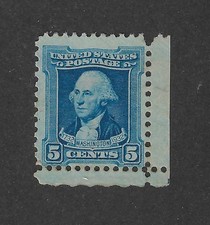 Scott # 710, 5 cents blue