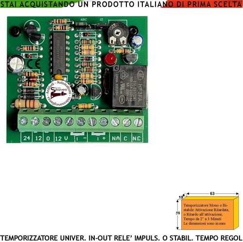 Temporizzatore out - temporizzatore, in-out