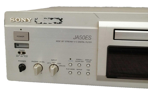 Sony mds ja50es minidisc deck - sony, mds-ja50es