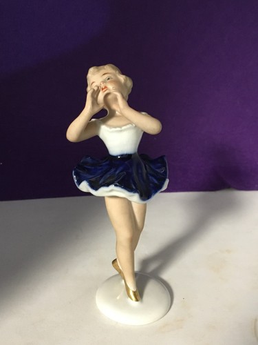 Statuetta ballerina porcellana