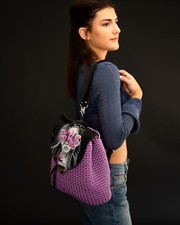 Zaino Donna Vera Pelle Dipinto