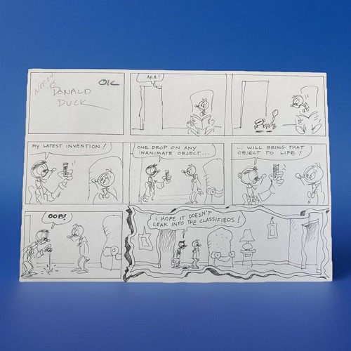 Donald duck originale arte - duck,
