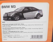 Rarità HPI Micro RS4 BMW M3 4WD scala 1:18 mai usata in scatola originale