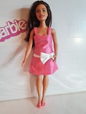 BARBIE MATTEL FASHIONISTAS CURVY 2016 BAMBOLA CAPELLI BRUNI DOLL HAIR BROWN 