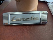 PLANCIA MOSTRINA PLACCA SCRITTA COPRI RADIO LANCIA APPIA ORIGINALE ANNI 60