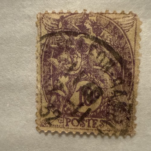 Antico francobollo 10c postes - francobollo,