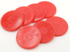 SPOR ''C '' ROSSO   GETTONE  / BUONO D'ACQUISTO - ANNI '70