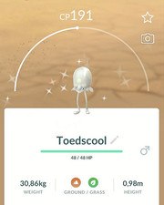 Pokémon - Shiny Toedscool - P