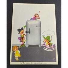 Cartolina Pubblicitaria Frigoriferi "Rex"- La Fortezza da Conquistare...