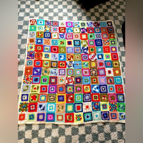 Coperta patchwork vintage