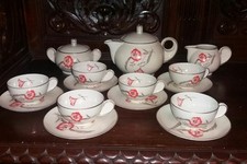 Thomas Ivory Rosenthal, art decò, raro servizio tè tea the, completo, non Ginori