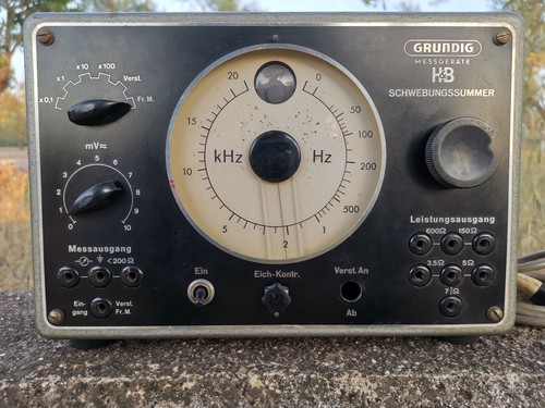 Grundig schwebungssummer - grundig,