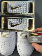 Sneakers ghiacciate oro 14k