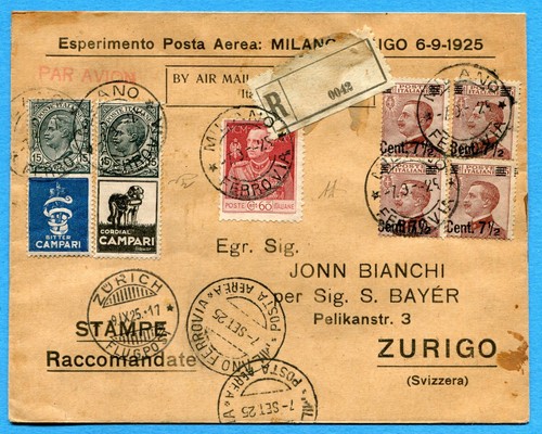 1925 pubblicitari bitter - c.15,