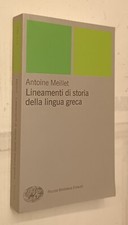 ANTOINE MEILLET-LINEAMENTI DI