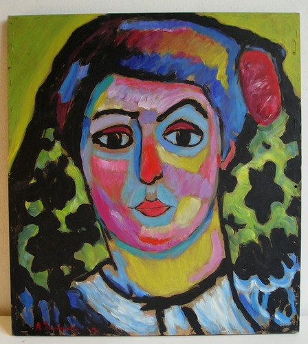 Blauer reiter vecchio quadro - reiter,