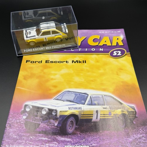 Deagostini rally car ford - deagostini,