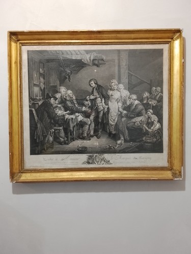 Grande quadro antico - grande,