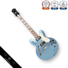 Epiphone RIVIERA II ML Chitarra elettrica semi-acustica Metallic Light Blue L...