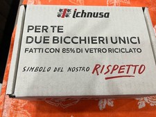 ICHNUSA 2 BICCHIERI BOCCALI