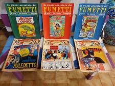 LA GRANDE AVVENTURA DEI FUMETTI 1 2 E 3 CON RACCOLTA - DEAGOSTINI - OTTIMI