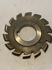 FRESA A DISCO RAGGIATO Profilo Semicircolare Convesso Diam.63xR2.5 FORO DIAM.22