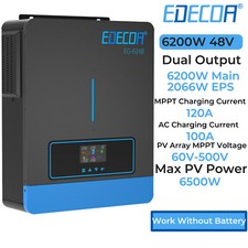 6200W/6200VA Inverter Solare