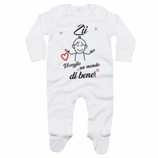 Tutina neonato zii vi voglio