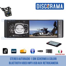 STEREO AUTORADIO 1 DIN SCHERMO