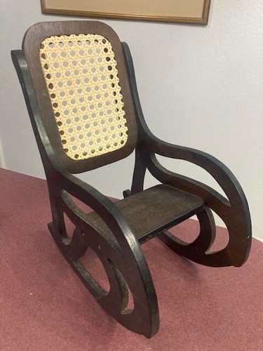 Sedia dondolo vintage stile - sedia,