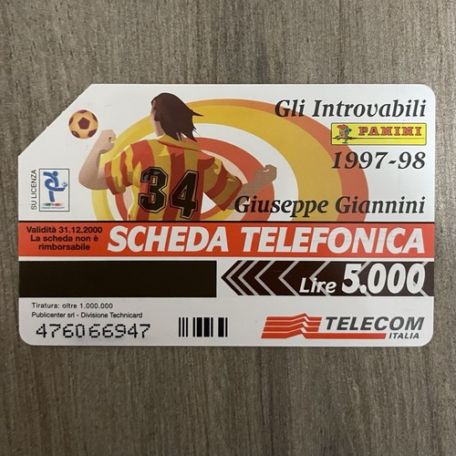 Scheda telefonica rara - scheda,