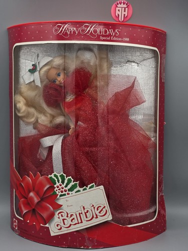 Barbie happy holidays 1988 - happy,
