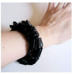 Bracciale geometrico resina - in,