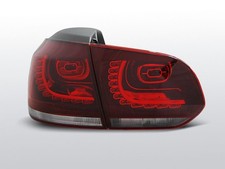 LDVW70 KIT FARI POSTERIORI A LED GTI LOOK VW GOLF 6 08-12 rosso TuningShop-TT