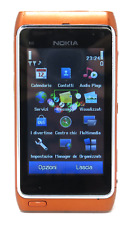 Cellulare Nokia N8 arancione fotocamera carl zeiss 12 megapixel 3G touchscreen 